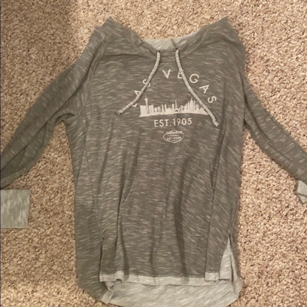 thin sweatshirt tee